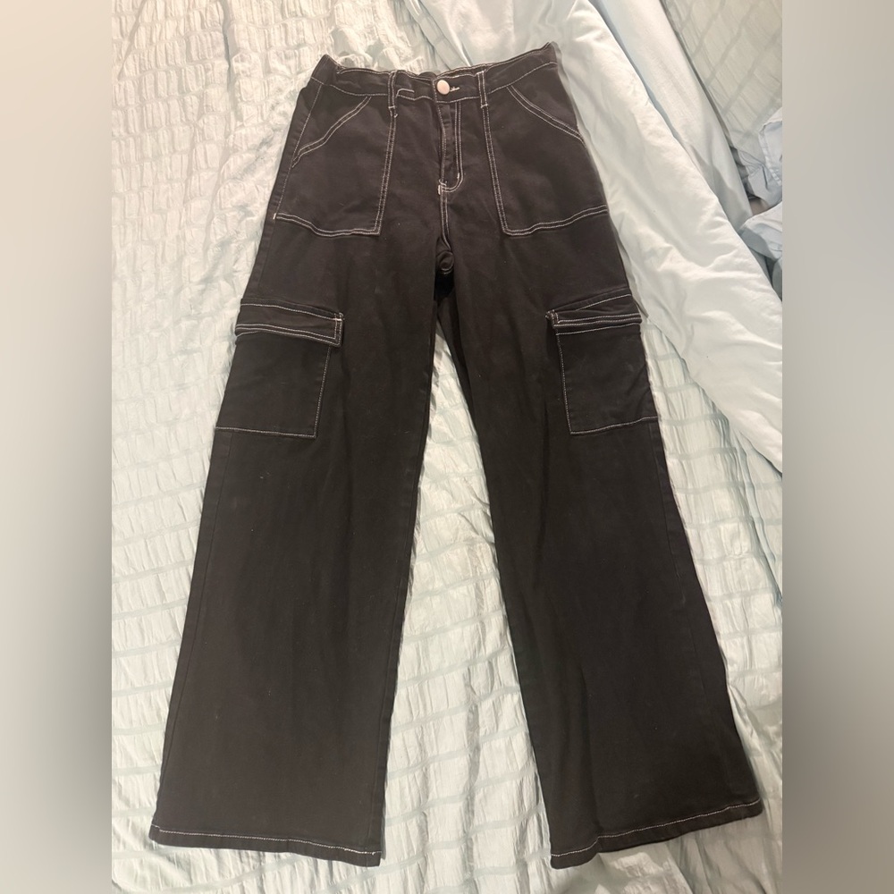 Women’s Black Cargo Pants